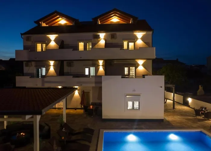 Lägenhet In Okrug Gornji With Sea View, Balcony, Air Conditioning, Wifi 5134-6 Trogir